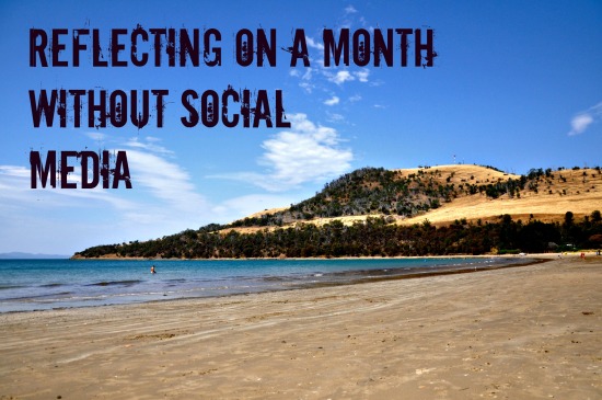 A Month without social media